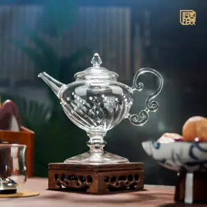 glass teapot