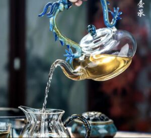 glass teapot