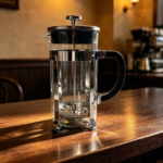 Glass French press coffee maker