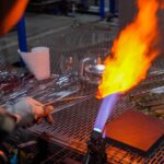 Glass blowing