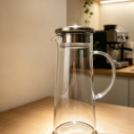Glass pitcher for water
