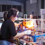 Lampwork glass production workshop